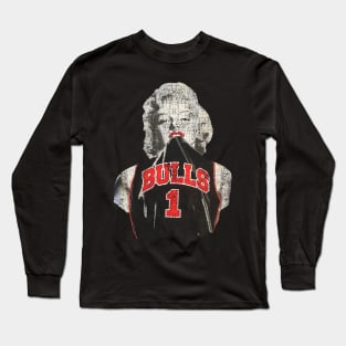 Retro - Marilyn Monroe Chicago Number One NBA Long Sleeve T-Shirt